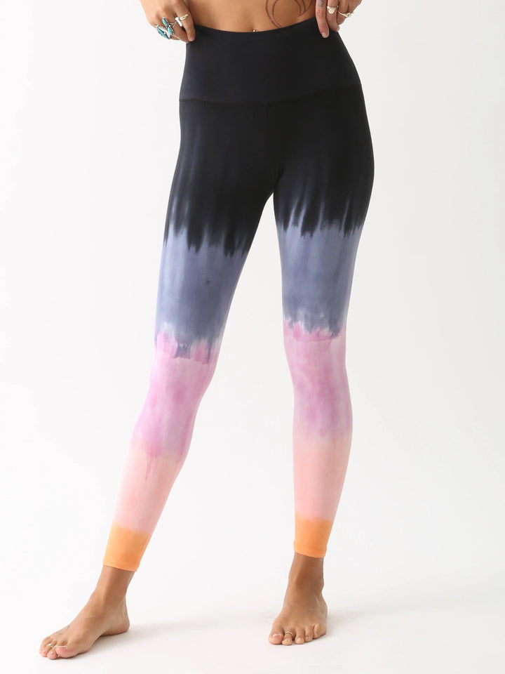 Electric & Rose Leggings Sunset Leggings - Newport / Blush / Aperol