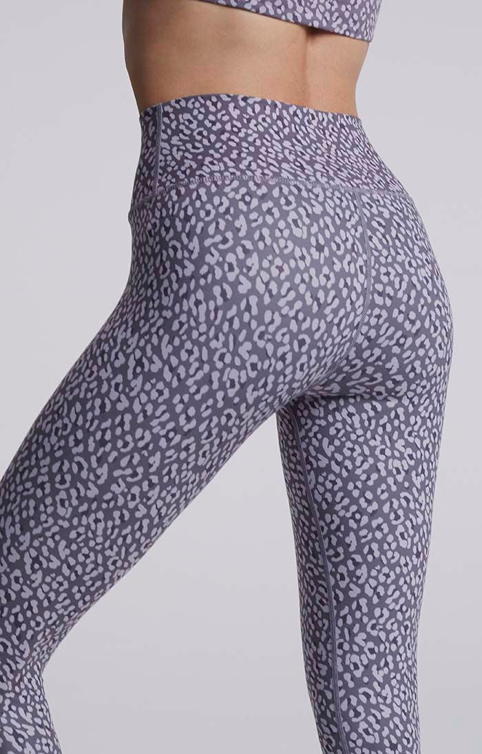 Varley Leggings Let's Move High Rise Legging - Graphite Cheetah