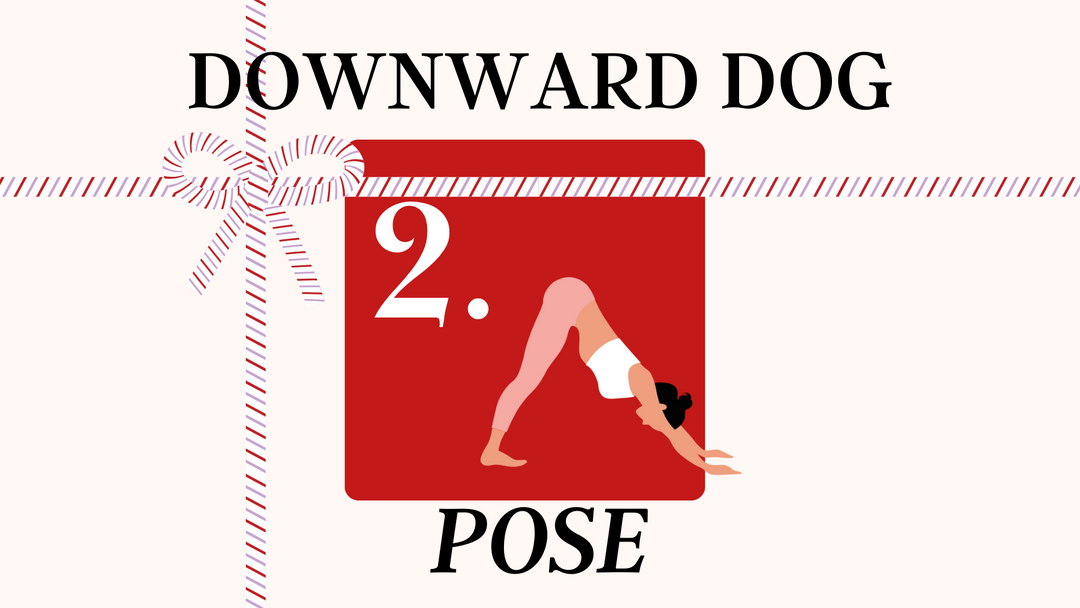 Day 2 of our 12 Days of Yoga - Downward-Facing Dog Pose