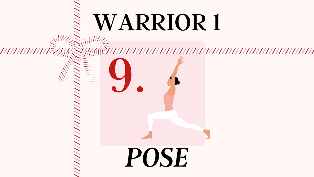 Day 9 of our 12 Days of Yoga - Warrior 1