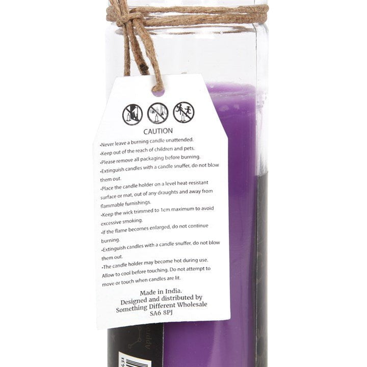 WEDOYOGA Lavender 'Prosperity' Spell Tube Candle