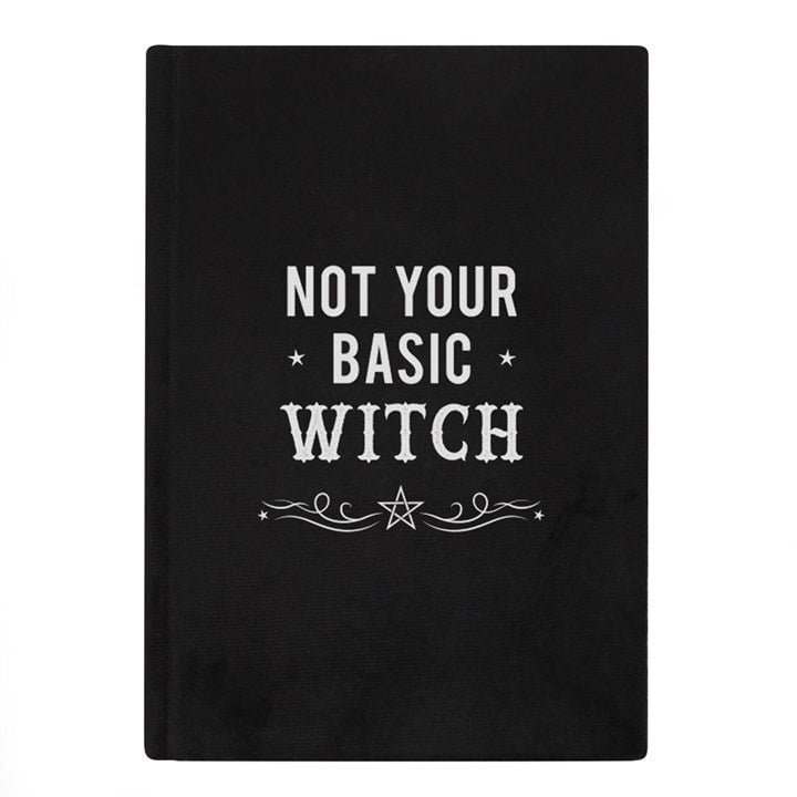 WEDOYOGA Not your basic Witch Velvet A5 Notebook