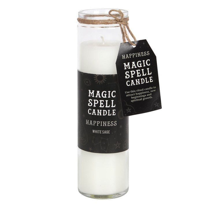 WEDOYOGA White Sage 'Happiness' Spell Tube Candle