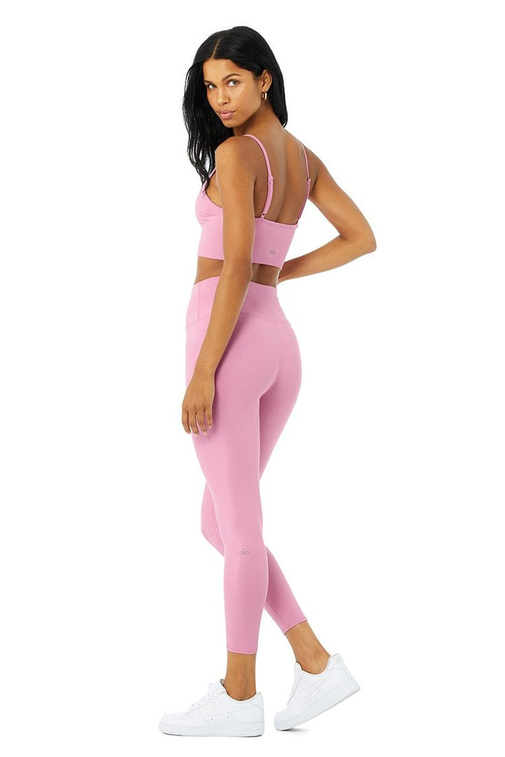 Alo Yoga Leggings 7/8 High-Waist Airbrush Legging - Parisian Pink