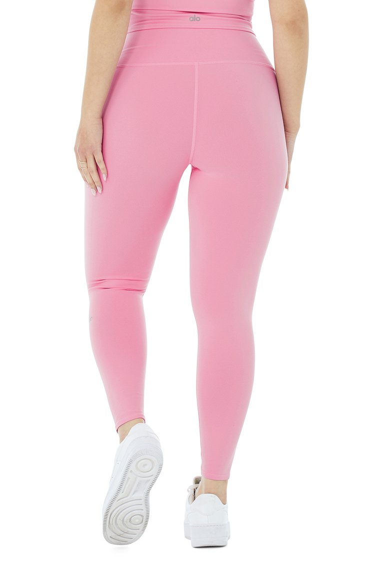 Alo Yoga Leggings High-Waist Airbrush Legging - Parisian Pink