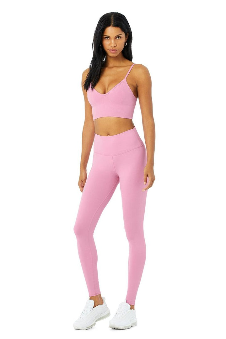 Alo Yoga Leggings High-Waist Airbrush Legging - Parisian Pink