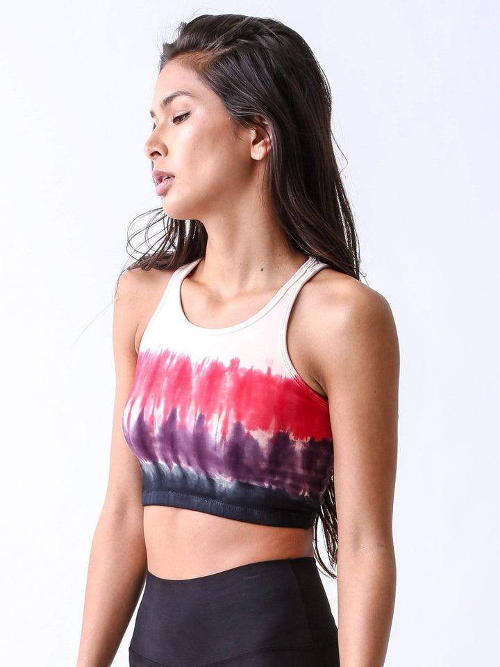 Electric & Rose Tops & Tanks Bella Bralette - Onyx / Port / Cherry