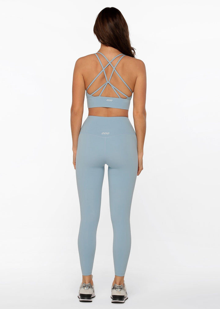 Cool Touch Lotus Ankle Biter Leggings, Pink