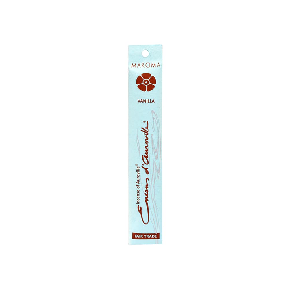 Maroma Incense Vanilla 10 Incense Sticks - Maroma