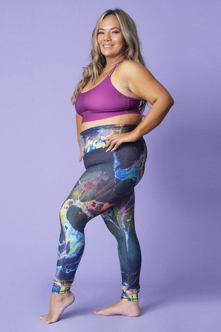 Niyama Sol Leggings Rainbow Aura Barefoot Legging