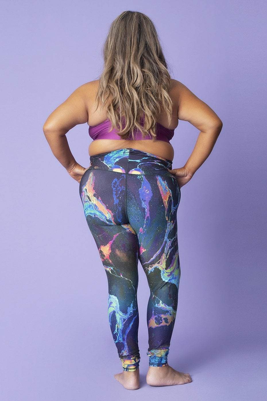 Niyama Sol Leggings Rainbow Aura Barefoot Legging