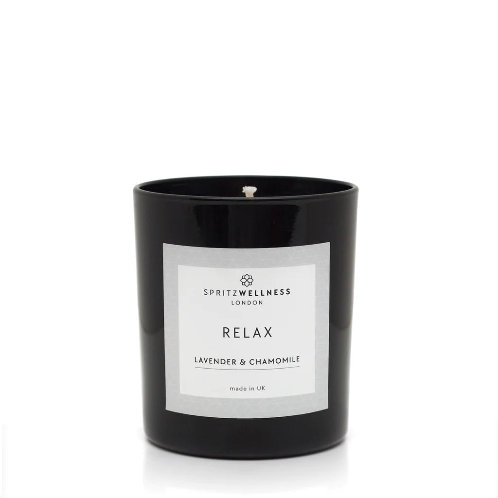 Spritz Wellness Essential Oil Aromatherapy Candle Relax Essential Oil Aromatherapy Candle