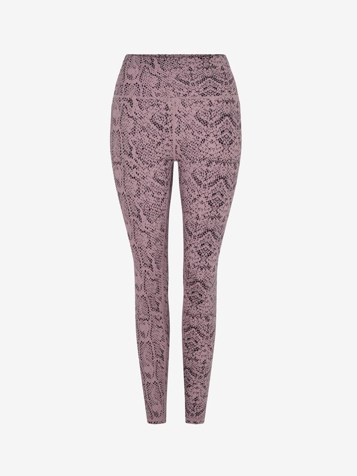 Varley Leggings Let's Move High Rise Legging - Bark Rose Snake