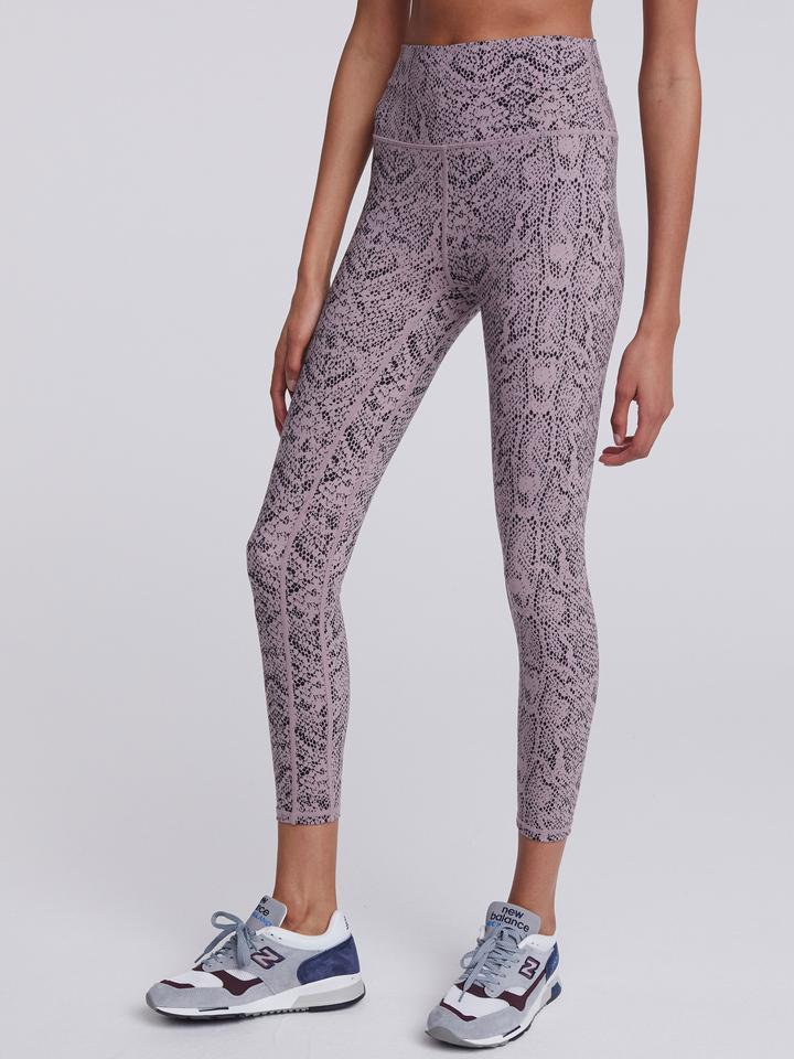 Varley Leggings Let's Move High Rise Legging - Bark Rose Snake