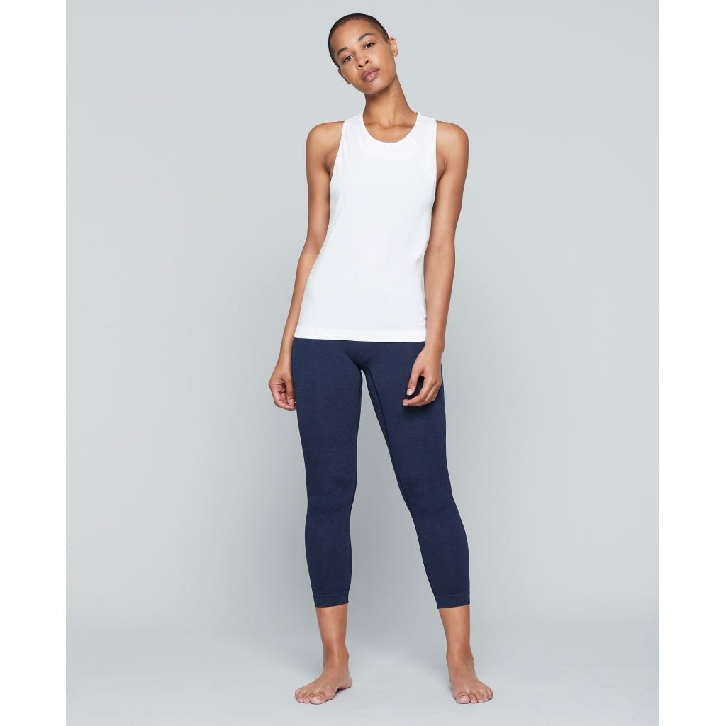 WEDOYOGA 7/8 Leggings Seamless Leggings 7/8 - Aura Blue