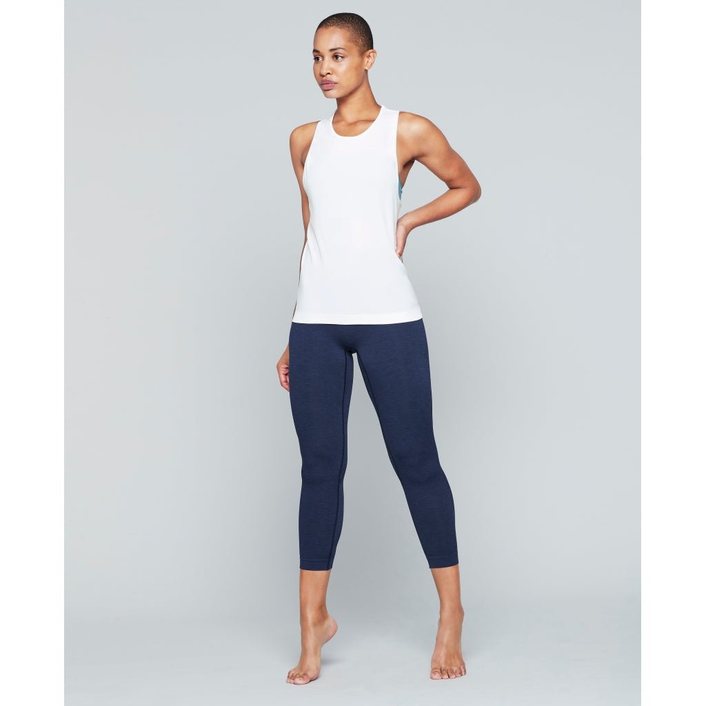 WEDOYOGA 7/8 Leggings Seamless Leggings 7/8 - Aura Blue