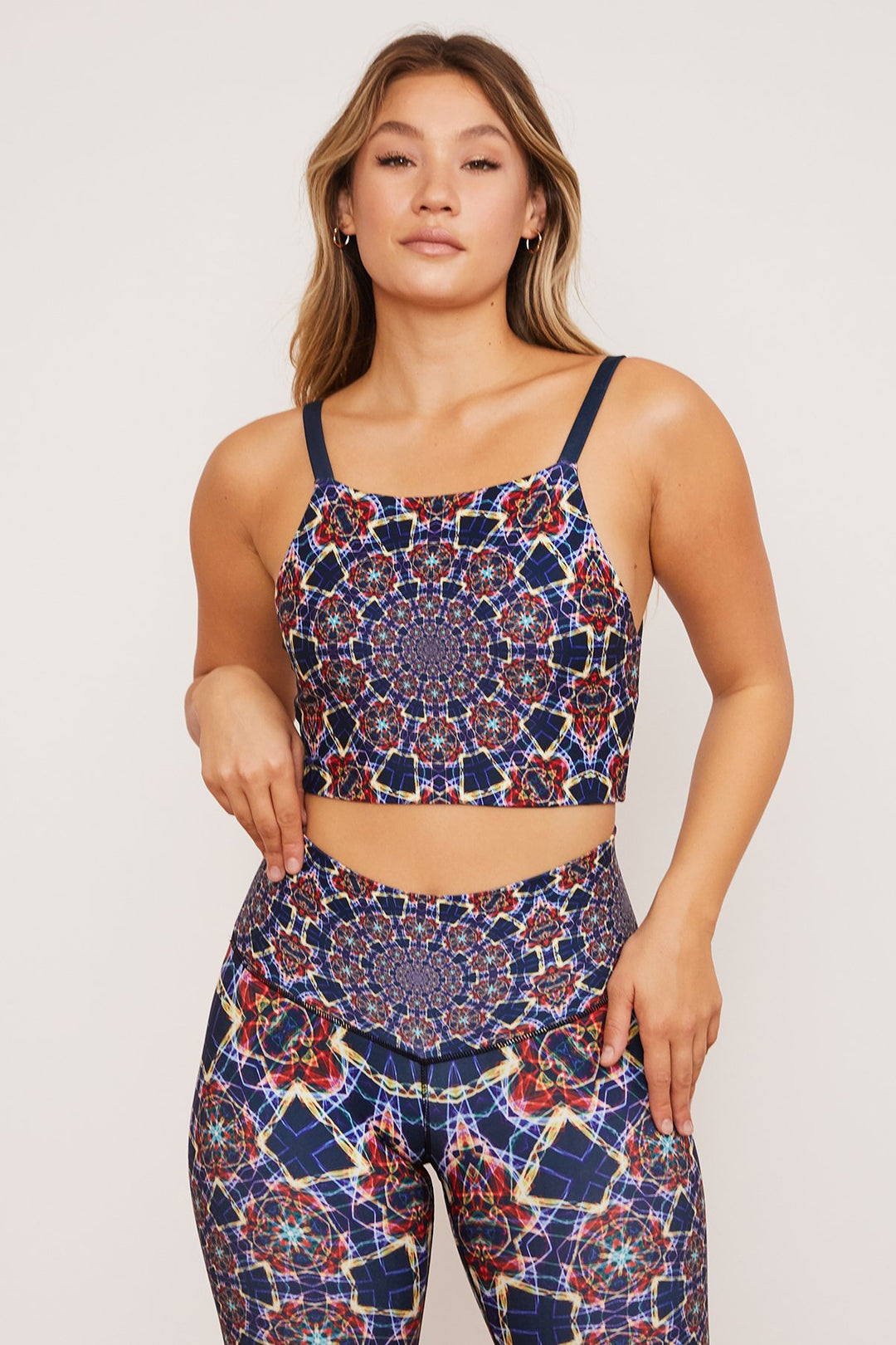 Moonlight Mandala Reversible Four-Way Top By Wolven